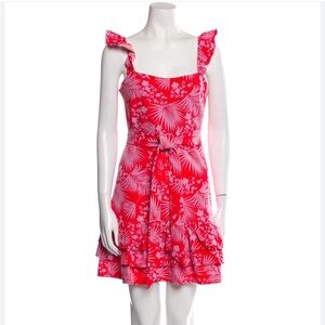 Likely Printed Mini Dress